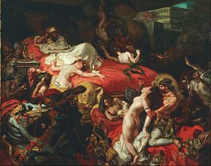 Ferdinand-Victor-Eugène_Delacroix,_French_-_The_Death_of_Sardanapalus_-_Google_Art_Project
